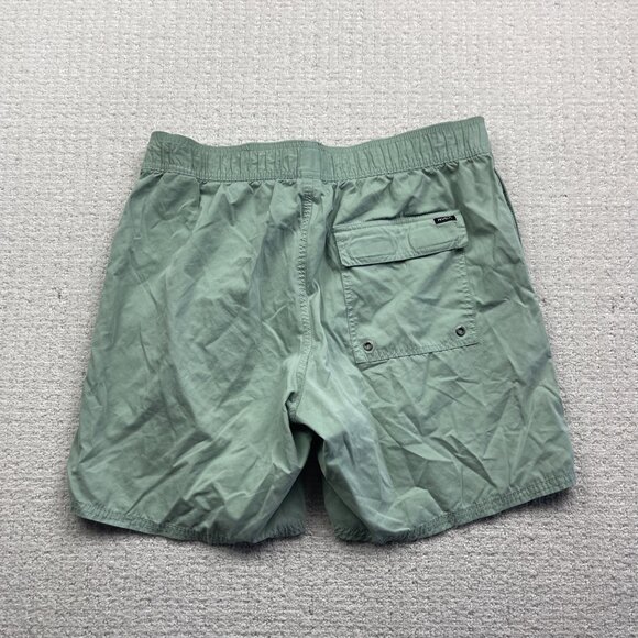 RVCA Board Shorts Mens Sz M Mint Green Swim Trunks Surf Beach Summer Skater - Picture 9 of 13